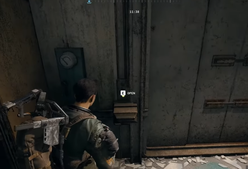 Power panel locked room